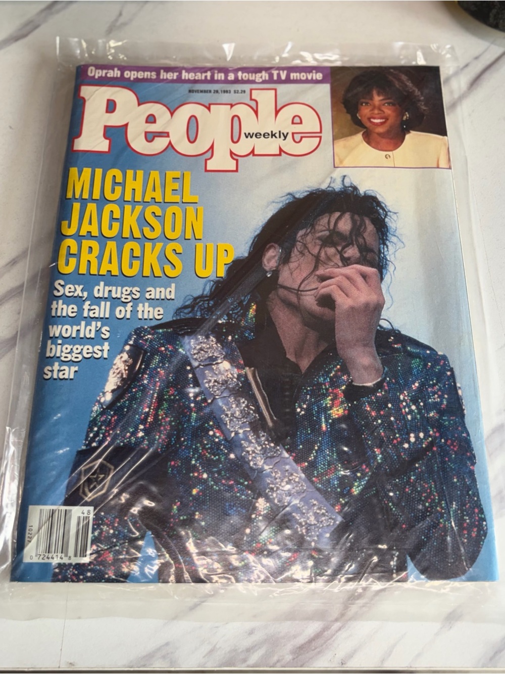 ๐ฅ People Weekly Nov 29 1993 Michael Jackson Cracks Up Magazine New Sealed๐ฅ